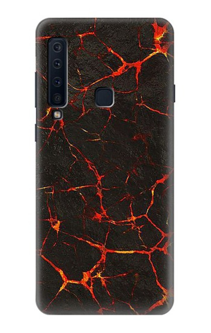 W3696 Lava Magma Hard Case and Leather Flip Case For Samsung Galaxy A9 (2018), A9 Star Pro, A9s