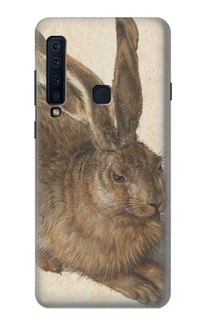 W3781 Albrecht Durer Young Hare Hard Case and Leather Flip Case For Samsung Galaxy A9 (2018), A9 Star Pro, A9s