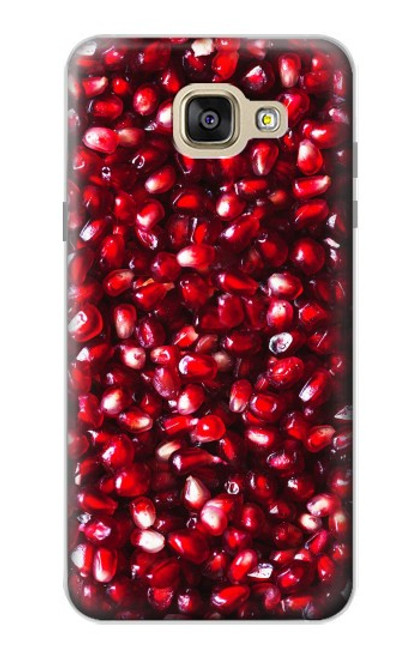 W3757 Pomegranate Hard Case and Leather Flip Case For Samsung Galaxy A5 (2016)