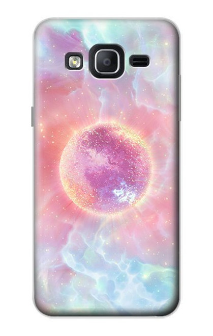 W3709 Pink Galaxy Hard Case and Leather Flip Case For Samsung Galaxy On5