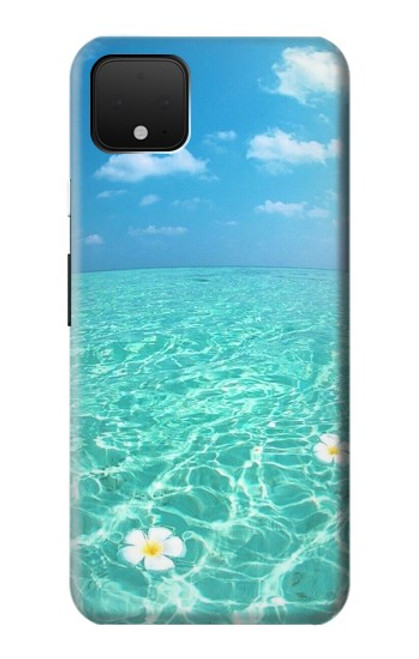 W3720 Summer Ocean Beach Hard Case and Leather Flip Case For Google Pixel 4 XL