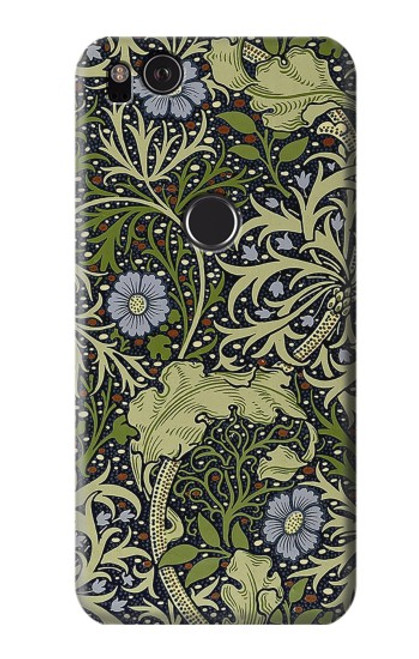 W3792 William Morris Hard Case and Leather Flip Case For Google Pixel 2