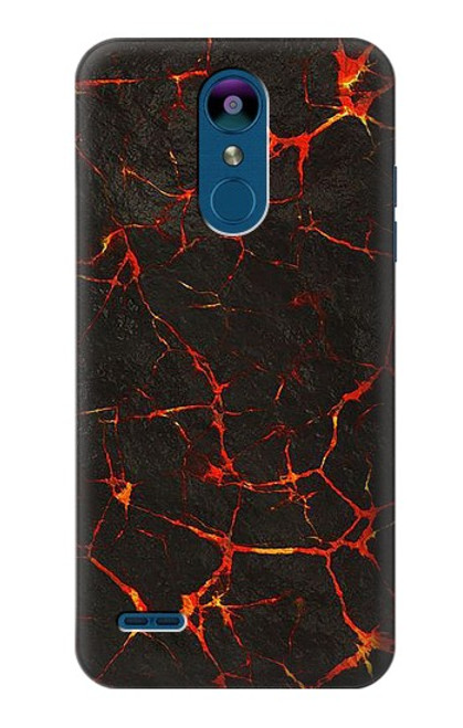 W3696 Lava Magma Hard Case and Leather Flip Case For LG K8 (2018)