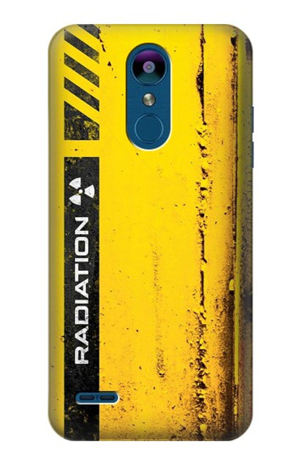 W3714 Radiation Warning Hard Case and Leather Flip Case For LG K8 (2018)