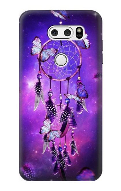 W3685 Dream Catcher Hard Case and Leather Flip Case For LG V30, LG V30 Plus, LG V30S ThinQ, LG V35, LG V35 ThinQ