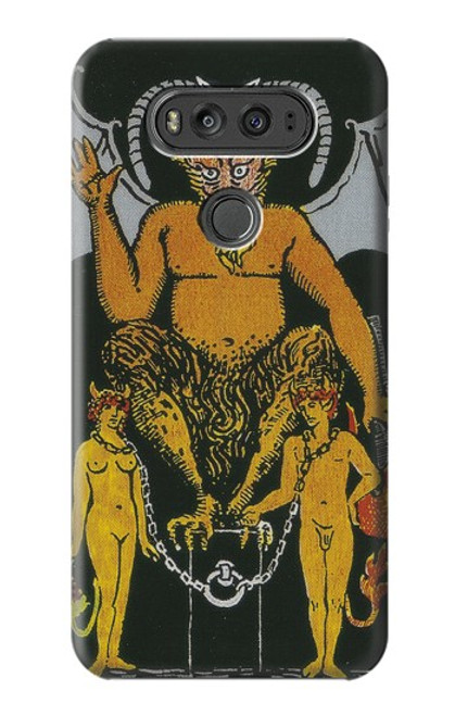 W3740 Tarot Card The Devil Hard Case and Leather Flip Case For LG V20