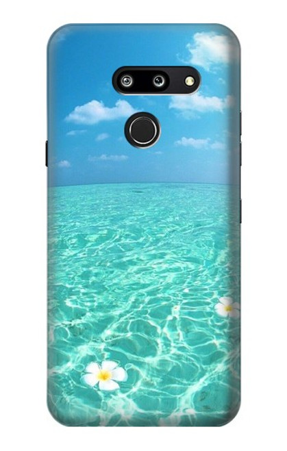 W3720 Summer Ocean Beach Hard Case and Leather Flip Case For LG G8 ThinQ