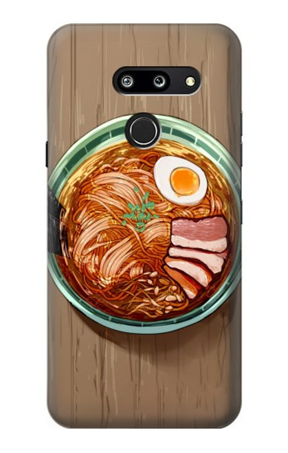 W3756 Ramen Noodles Hard Case and Leather Flip Case For LG G8 ThinQ