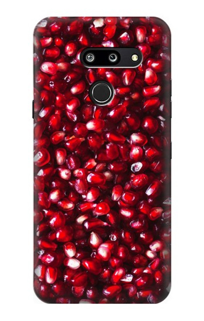 W3757 Pomegranate Hard Case and Leather Flip Case For LG G8 ThinQ