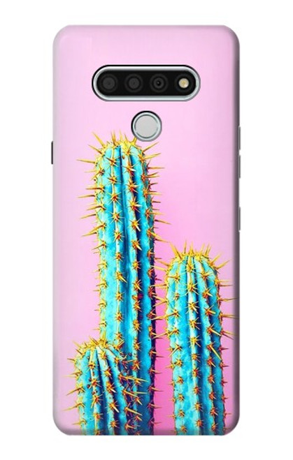 W3673 Cactus Hard Case and Leather Flip Case For LG Stylo 6