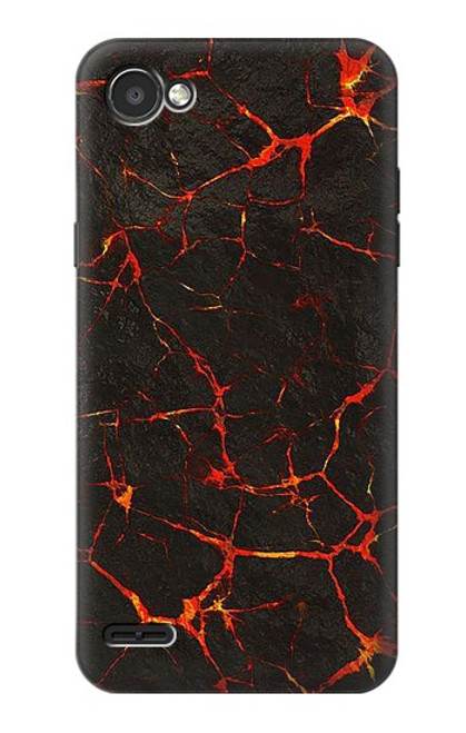 W3696 Lava Magma Hard Case and Leather Flip Case For LG Q6