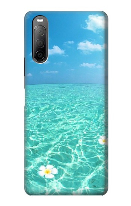 W3720 Summer Ocean Beach Hard Case and Leather Flip Case For Sony Xperia 10 II