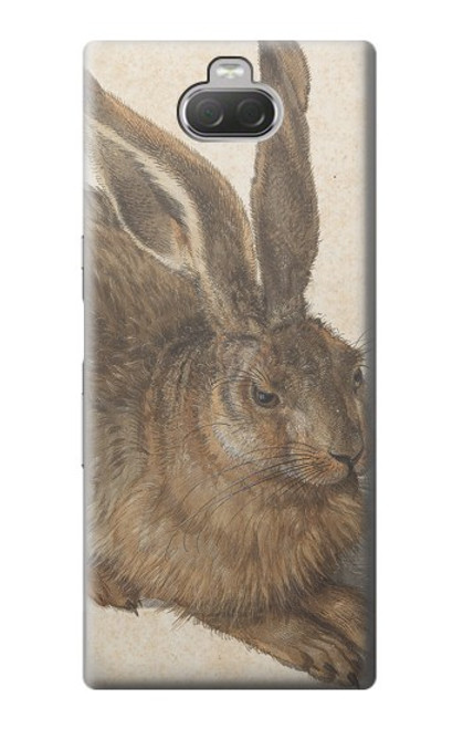 W3781 Albrecht Durer Young Hare Hard Case and Leather Flip Case For Sony Xperia 10