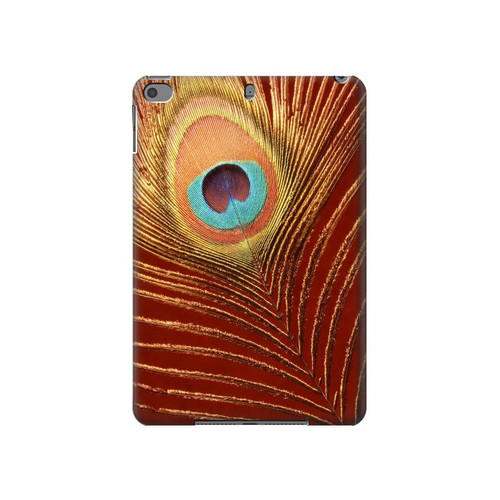 W0512 Peacock Tablet Hard Case For iPad mini 4, iPad mini 5, iPad mini 5 (2019)