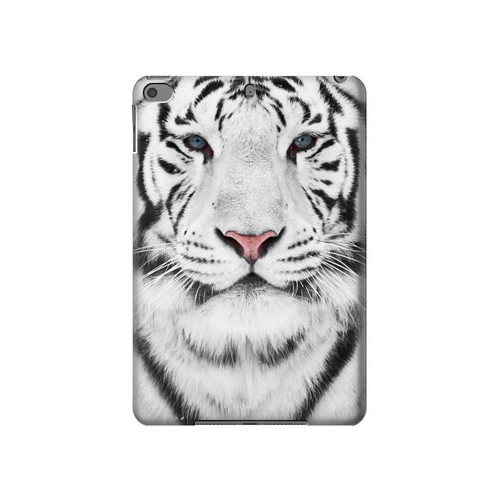 W2553 White Tiger Tablet Hard Case For iPad mini 4, iPad mini 5, iPad mini 5 (2019)