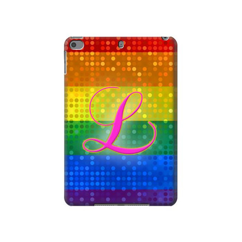 W2900 Rainbow LGBT Lesbian Pride Flag Tablet Hard Case For iPad mini 4, iPad mini 5, iPad mini 5 (2019)