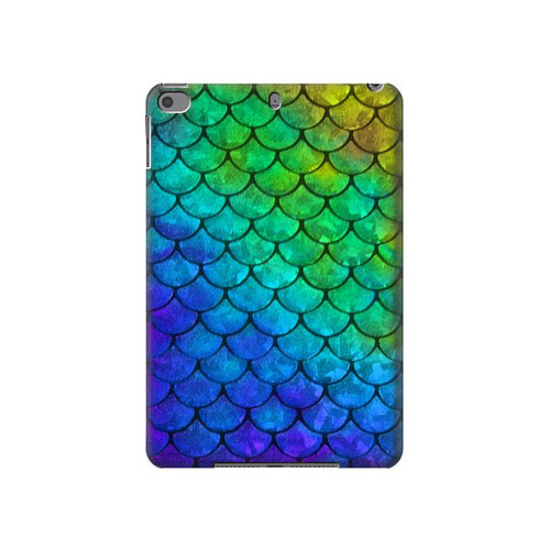 W2930 Mermaid Fish Scale Tablet Hard Case For iPad mini 4, iPad mini 5, iPad mini 5 (2019)