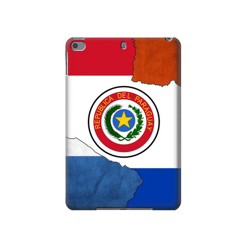 W3017 Paraguay Flag Tablet Hard Case For iPad mini 4, iPad mini 5, iPad mini 5 (2019)