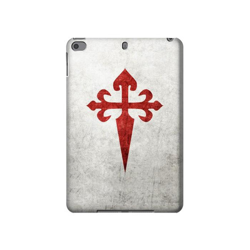 W3200 Order of Santiago Cross of Saint James Tablet Hard Case For iPad mini 4, iPad mini 5, iPad mini 5 (2019)