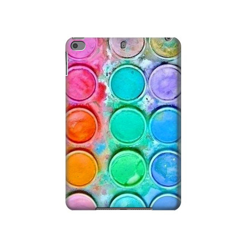 W3235 Watercolor Mixing Tablet Hard Case For iPad mini 4, iPad mini 5, iPad mini 5 (2019)