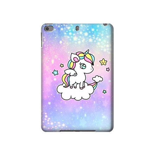 W3256 Cute Unicorn Cartoon Tablet Hard Case For iPad mini 4, iPad mini 5, iPad mini 5 (2019)