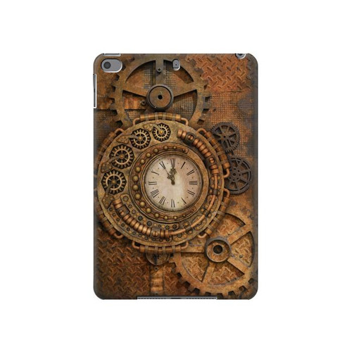 W3401 Clock Gear Steampunk Tablet Hard Case For iPad mini 4, iPad mini 5, iPad mini 5 (2019)