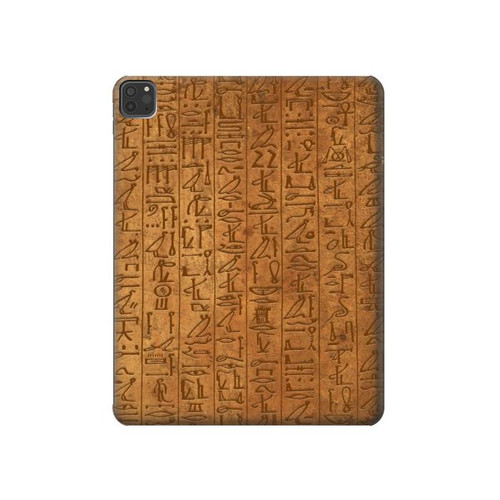 W2805 Egyptian Hierogylphics Papyrus of Ani Tablet Hard Case For iPad Pro 11 (2021,2020,2018, 3rd, 2nd, 1st)