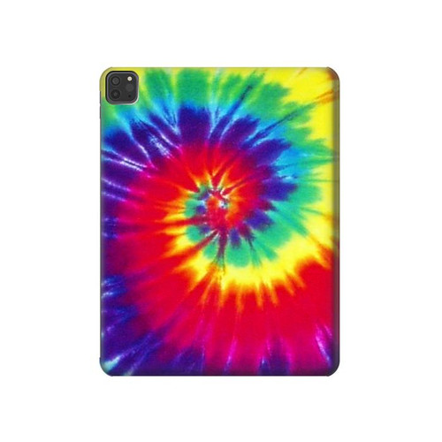 W2884 Tie Dye Swirl Color Tablet Hard Case For iPad Pro 11 (2021,2020,2018, 3rd, 2nd, 1st)