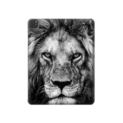 W3372 Lion Face Tablet Hard Case For iPad Pro 11 (2021,2020,2018, 3rd, 2nd, 1st)