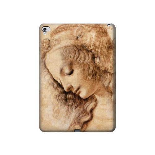 W1045 Leonardo da Vinci Woman's Head Tablet Hard Case For iPad Pro 12.9 (2015,2017)