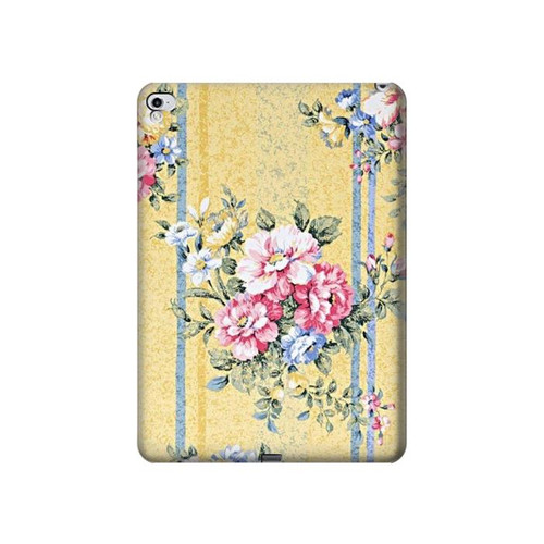 W2229 Vintage Flowers Tablet Hard Case For iPad Pro 12.9 (2015,2017)