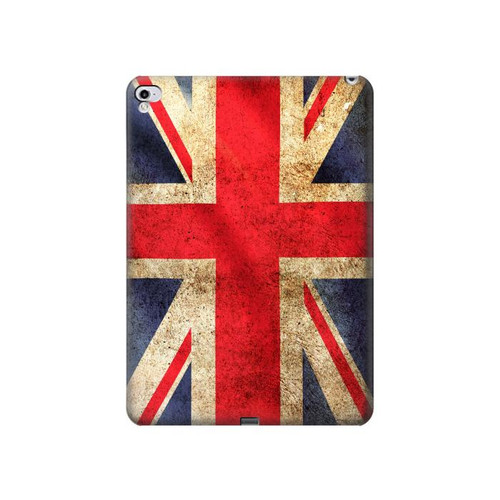 W2303 British UK Vintage Flag Tablet Hard Case For iPad Pro 12.9 (2015,2017)