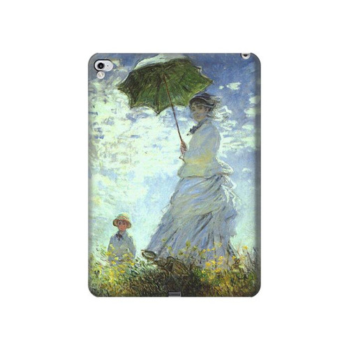 W2415 Claude Monet Woman with a Parasol Tablet Hard Case For iPad Pro 12.9 (2015,2017)