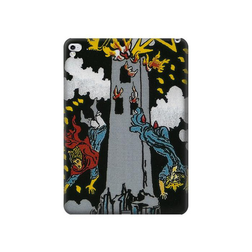 W3745 Tarot Card The Tower Tablet Hard Case For iPad Pro 12.9 (2015,2017)