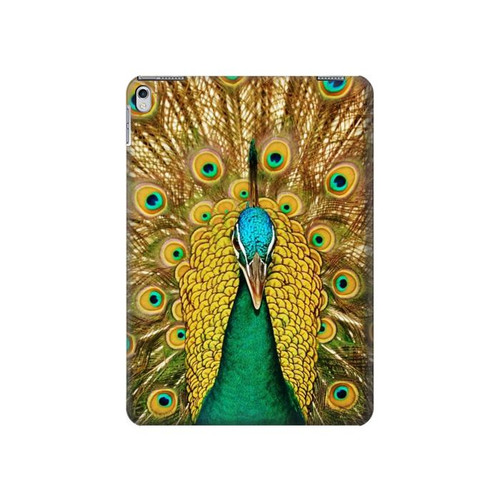 W0513 Peacock Tablet Hard Case For iPad Air 2, iPad 9.7 (2017,2018), iPad 6, iPad 5