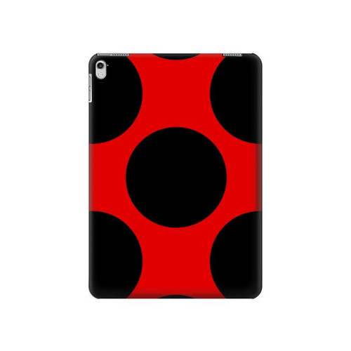 W1829 Ladybugs Dot Pattern Tablet Hard Case For iPad Air 2, iPad 9.7 (2017,2018), iPad 6, iPad 5