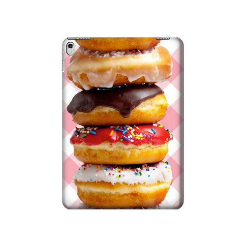 W2431 Fancy Sweet Donuts Tablet Hard Case For iPad Air 2, iPad 9.7 (2017,2018), iPad 6, iPad 5