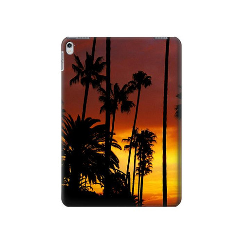 W2563 California Sunrise Tablet Hard Case For iPad Air 2, iPad 9.7 (2017,2018), iPad 6, iPad 5