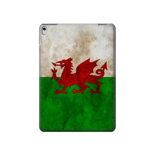 W2976 Wales Football Soccer Flag Tablet Hard Case For iPad Air 2, iPad 9.7 (2017,2018), iPad 6, iPad 5