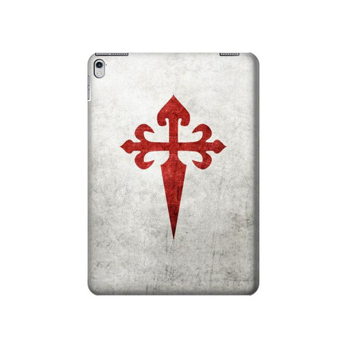 W3200 Order of Santiago Cross of Saint James Tablet Hard Case For iPad Air 2, iPad 9.7 (2017,2018), iPad 6, iPad 5