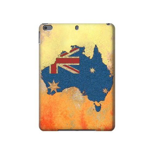 W2494 Australia Flag Map Rock Texture Tablet Hard Case For iPad Pro 10.5, iPad Air (2019, 3rd)