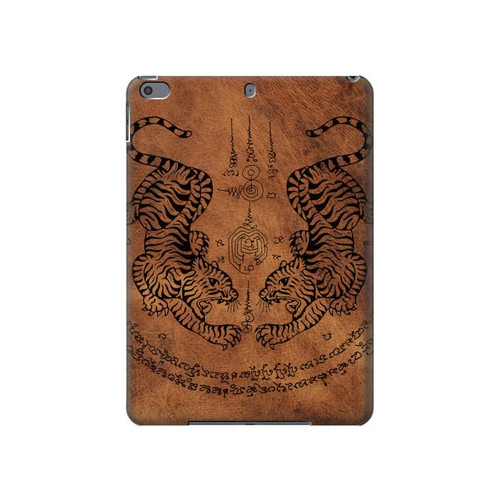 W3209 Sak Yant Twin Tiger Tablet Hard Case For iPad Pro 10.5, iPad Air (2019, 3rd)