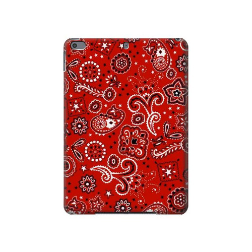 W3354 Red Classic Bandana Tablet Hard Case For iPad Pro 10.5, iPad Air (2019, 3rd)