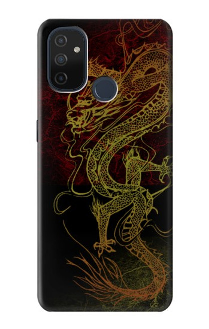 W0354 Chinese Dragon Hard Case and Leather Flip Case For OnePlus Nord N100