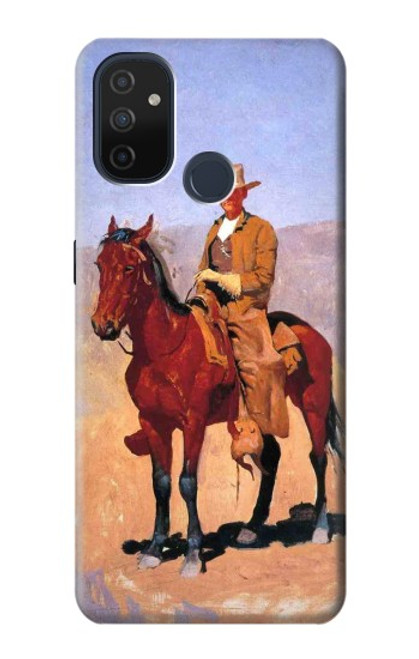 W0772 Cowboy Western Hard Case and Leather Flip Case For OnePlus Nord N100