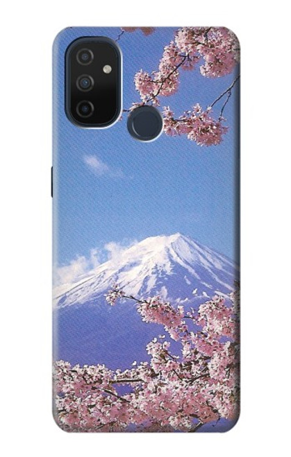 W1060 Mount Fuji Sakura Cherry Blossom Hard Case and Leather Flip Case For OnePlus Nord N100