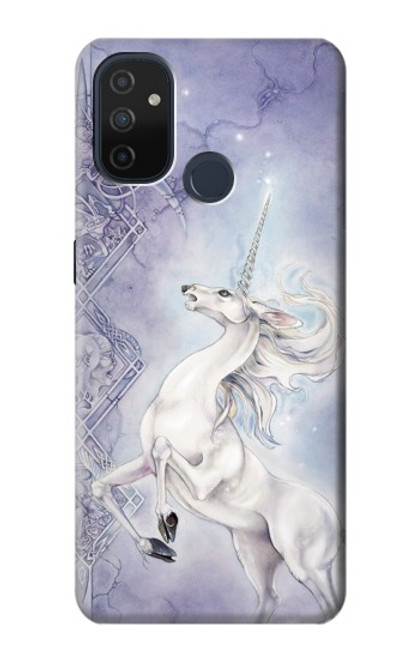 W1134 White Horse Unicorn Hard Case and Leather Flip Case For OnePlus Nord N100