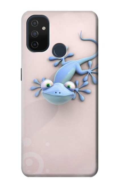 W1631 Funny Gecko Lizard Hard Case and Leather Flip Case For OnePlus Nord N100