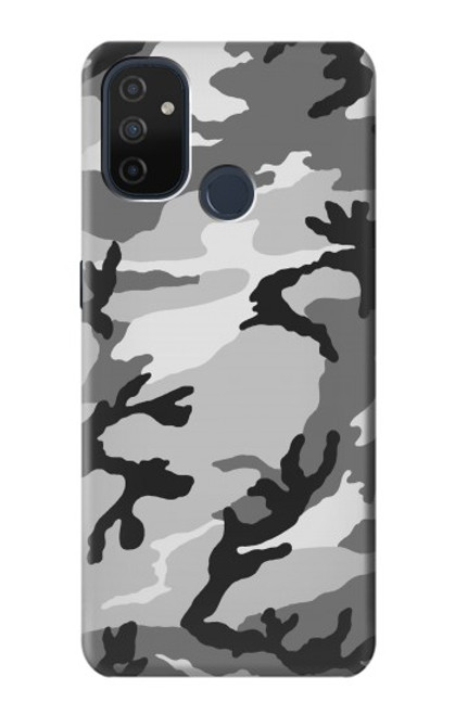 W1721 Snow Camouflage Graphic Printed Hard Case and Leather Flip Case For OnePlus Nord N100