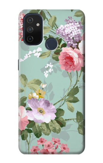 W2178 Flower Floral Art Painting Hard Case and Leather Flip Case For OnePlus Nord N100